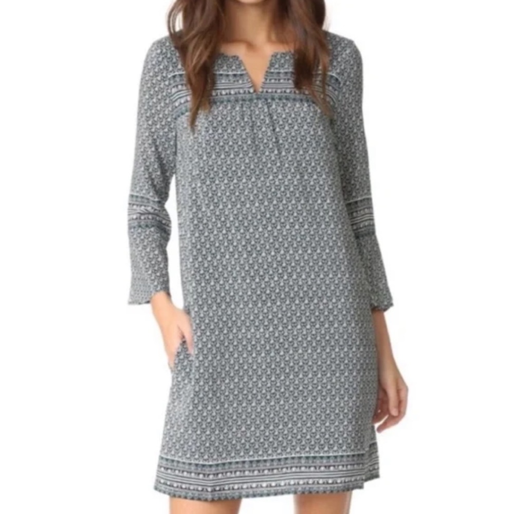 Madewell Starland Silk Shift Dress